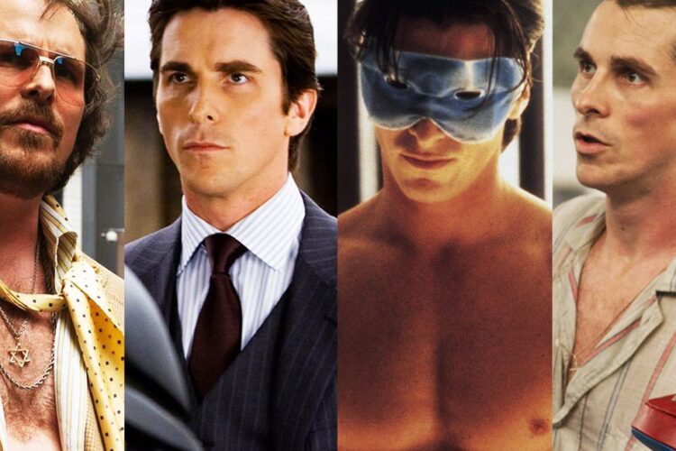 Christian Bale, an English actor who is known for his intense method acting style.