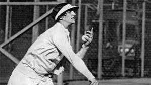 Helen Wills Moody, an American tennis player. She became famous for holding the top position in women's tennis for a total of nine years