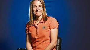 Justine Henen, a Belgian former professional tennis player known for her all-court style of play and notably being one of the few female players to use a single-handed backhand.