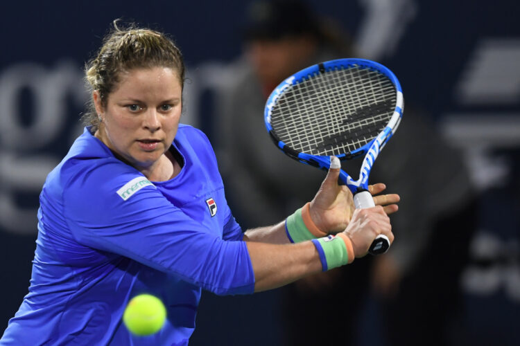 Kim Clijsters, a Belgian professional tennis player.