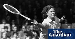 Margaret Osborne DuPont, a world No. 1 American female tennis player.
