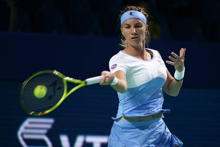 Svetlana Kuznetsova, a Russian professional tennis player.