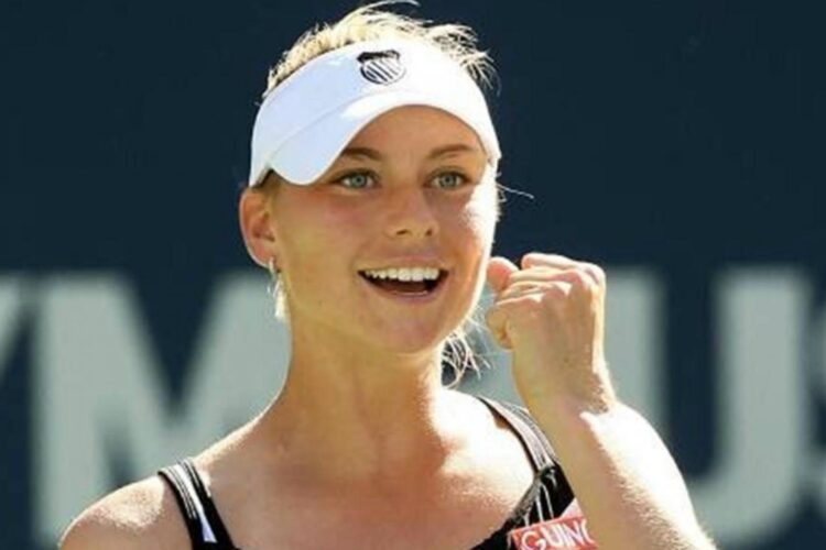 Vera Zconareva, a Russian tennis player. She was introduced to tennis at the age of six and turned professional in 2000.