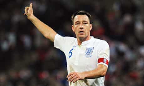 John Terry, an English professional football coach and former player who played as a centre-back.