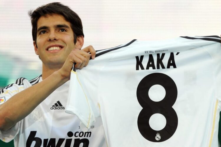 Kaka, a Brazilian retired professional footballer who played as an attacking midfielder.
