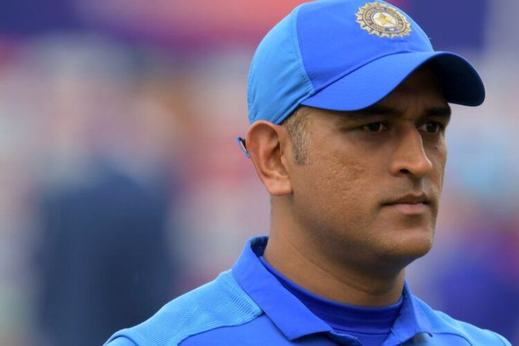 Mahendra Singh Dhoni, a former Indian international cricketer who captained the Indian national team.