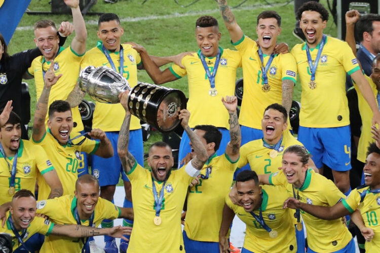 The Brazilian football team has a glorious record in the Copa America tournament history.