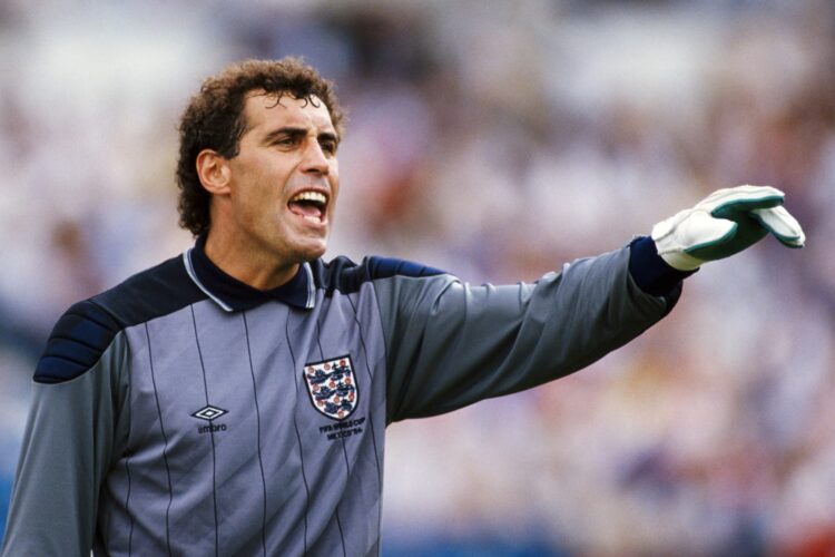 Peter Shilton, an English former footballer who played as a goalkeeper.